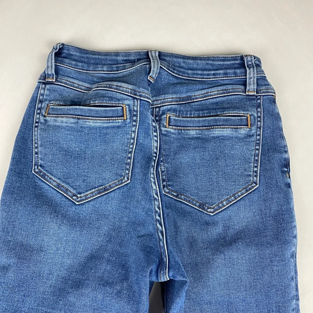 Madewell Jeans Women's Size 26 Curvy Skinny Flare Blue Denim - Picture 4 of 14